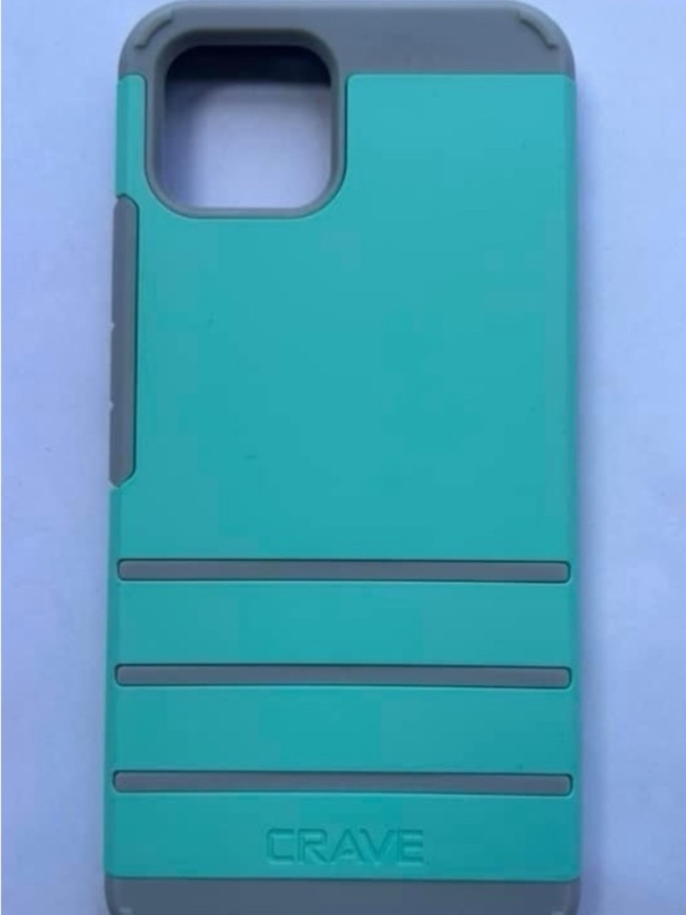 rave Teal Protective Phone Case - Dual-Layer Shockproof google pixel 4